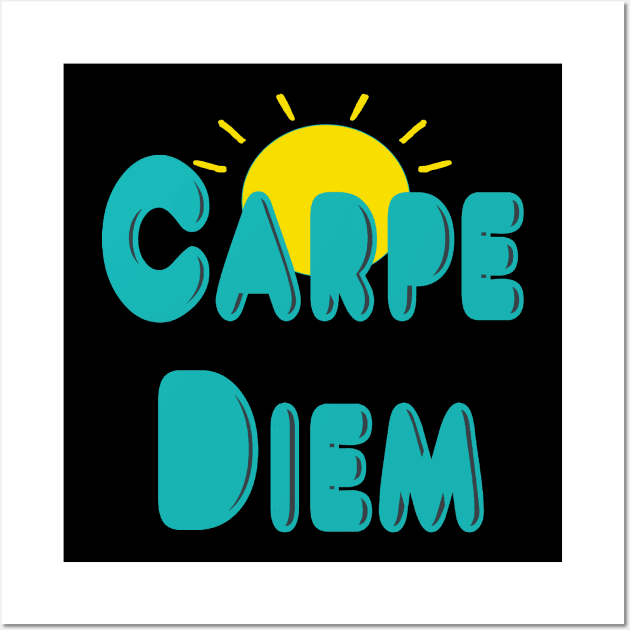 Carpe Diem Wall Art by Mark Ewbie